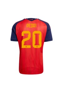 Espanja Pedri Gonzalez #20 Jalkapallovaatteet Kotipaita MM-kisat 2026 Lyhythihainen